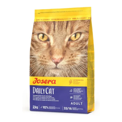 غذای خشک پریمیوم JOSERA DailyCat برای گربه‌های بالغ